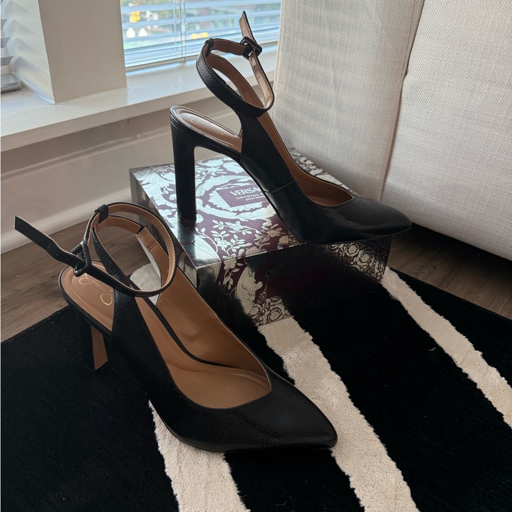 Jessica Simpson Black Heels